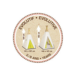 Acheter Tipi enfant évolutif intérieur/extérieur - Smoby