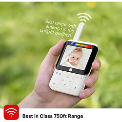 KODAK Monitor seul - Cherish C225 Smart Baby - Micro USB Type B - Batterie i9300 - Blanc - Reconditionné