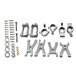 Bras De Suspension En Alliage D'aluminium Et Moyeu Avant/arrière Kit De Siège C Pour Voiture WLtoys RC Gris pas cher