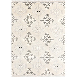 Vidal Tapis de laine 203x152 beige Darya