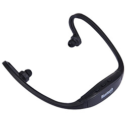 Avis Wewoo Casque Bluetooth Sport noir pour les smartphone & iPad ou autres périphériques audio imperméable à l'eau stéréo sans fil écouteurs intra-auriculaires avec Micro SD carte Slot & Mains libres,