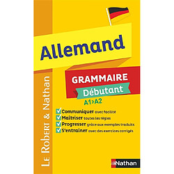 Allemand, grammaire débutant A1-A2 - Occasion