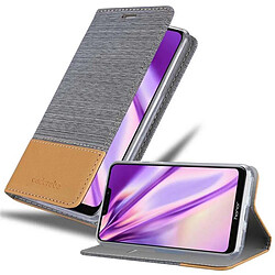 Cadorabo Coque Honor 8C Etui en Gris