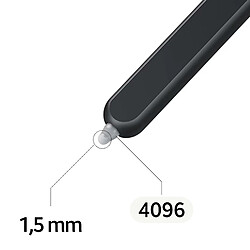 Acheter Samsung S Pen Stylet Officiel Z Fold 5 Noir