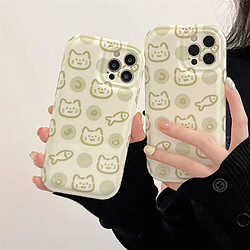 Avis GUPBOO Étui pour iPhone11ProMax Plein écran chat et poisson étui en silicone pour téléphone portable de style japonais et coréen