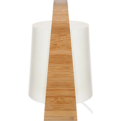 Acheter Atmosphera, Createur D'Interieur Lampe en bambou Life - H. 35 cm - Blanc