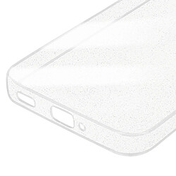 Avizar Coque pour Xiaomi Redmi 12 Silicone Pailleté Caméra Protégée Transparent