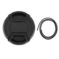 Acheter Wewoo Protège-objectif appareil photo noir 52mm Center Pinch Camera Lens Cap