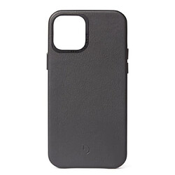 Decoded Coque pour iPhone 12 Mini en cuir Noir