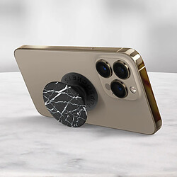 Acheter PopGrip Smartphone design marbre noir Maintient Support Vidéo PopSockets