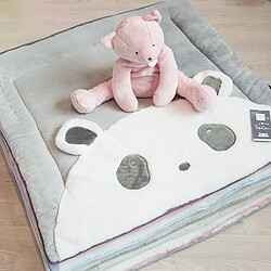 Tapis de parc 100x100 cm Tapidou Panda - Doudou et compagnie