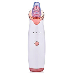 Chrono Aspirateur points noirs extracteur d'acné visage-sébum avec câbles USB 5 embouts et éponge filtrante rechargeable(Or rose)