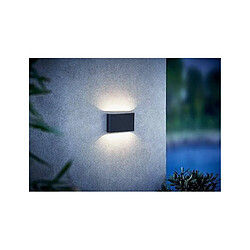 Nordlux Applique murale noire d'extérieur LED KINVER 9 Cm