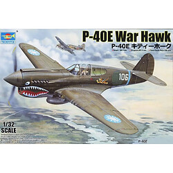 Trumpeter Maquette Avion P-40e War Hawk