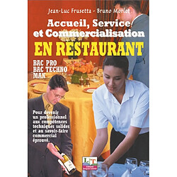 Accueil, service, commercialisation en restauration - Occasion