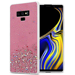 Cadorabo Etui Samsung Galaxy NOTE 9 en Rose Coque