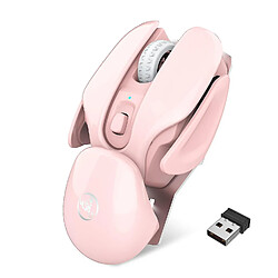 Acheter Universal T37 1600DPI 2.4g Souris sans fil sans fil sans fil pour PC Pink Pink