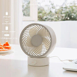 Avis Ventilateur de Bureau USB Petite Table De Bureau Personnelle mini Ventilateur Portable Avec Un Fonctionnement Silencieux Par Vent Fort Pour La Chambre De Bureau