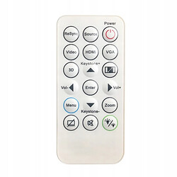 GUPBOO Télécommande Universelle de Rechange 2. Télécommande ES520.ES531 pour projecteur optoma