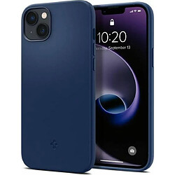 Spigen Sgp Spigen Silicone Fit MagFit Coque Compatible avec iPhone 14 Plus - Bleu Marin