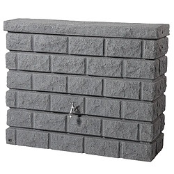 Cuve récupérateur à eau mur gris granite 400 l - 995180 - GRAF