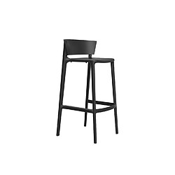 Acheter VONDOM Tabouret de bar Africa - Hauteur 85 cm - blanc