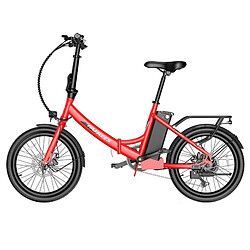 FAFREES FF20 Vélo électrique de ville pliant léger rouge