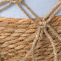 Avis Lot de paniers Alexandra House Living 03788 Blanc Vert osier Rotin Fibre naturelle (3 Unités)