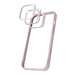 Coque en TPU anti-chute, anti-rayures pour votre iPhone 14 Pro - rose