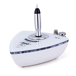 Chrono Machine faciale RF, appareil de beauté à énergie réglable pour le resserrement de la peau RF à domicile, avec 2 sondes pour le visage et les yeux(Blanc)