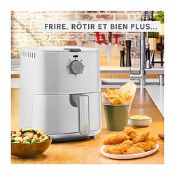 MOULINEX Friteuse sans huile, Capacité 3.5 L, Air Fryer compacte, Polyvalente, Écoénergétique, Easy Fry Essential EZ130A20