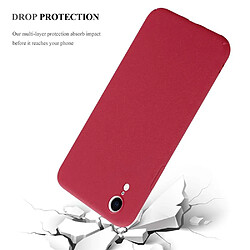 Cadorabo Coque iPhone XR Etui en Rouge pas cher