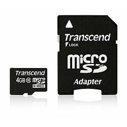 Transcend microSDHC Card 4 GB