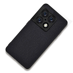 Coque en TPU + PU noir pour OnePlus 10 Pro 5G