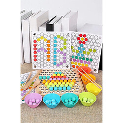 Avis Universal Jouets pour enfants Toys Hands Hands Training Training Clip Perles Puzzle Board Board Game Baby tôt