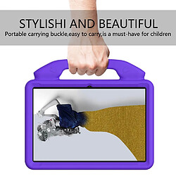 Coque en TPU Pouce antichoc en EVA avec béquille violet pour votre Huawei MediaPad T3 10