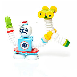 SmartGames - Roboflex Create, Jouets pour Enfants 3 Ans ou Plus, Jouets pour Enfants, Jouet bébé, pièces magnétiques, Souples et magnétiques, Cadeaux pour bébés, 12 pièces.