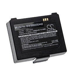 vhbw batterie remplace Bixolon PBP-R200 pour imprimante photocopieur scanner imprimante à étiquette(2200mAh, 3.7V, Li-Ion) 