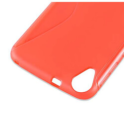 Acheter Cadorabo Coque HTC Desire 820 Etui en Rouge