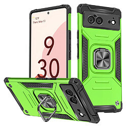 Coque en TPU anti-chocs avec béquille, vert pour votre Google Pixel 6