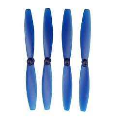 20 pièces 65mm hélice prop lame pour perroquet minidrones 3 mambo swing bleu