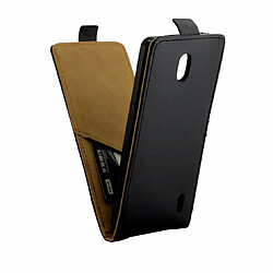 Avis Wewoo Housse Coque Etui en cuir Business Style TPU à bascule verticale avec fente pour carte Nokia 1Plus noir