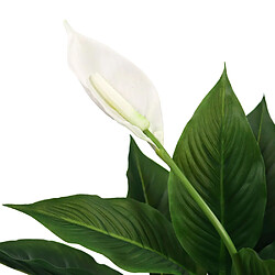 Plante artificielle SPATHIPHYLLUM vert - blanc hjh OFFICE