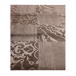 Vidal Tapis de laine 246x178 brun Darya pas cher