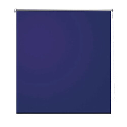 vidaXL Store enrouleur occultant 100 x 175 cm bleu