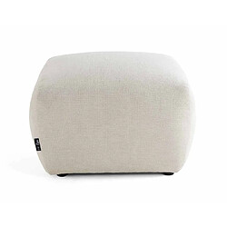 Lisa Design Sorrente - pouf - en tissu texturé