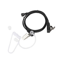 GUPBOO Casque Portable 1 broche 2.5mm Tube écouteur PTT MIC pour Motorola talkie-walkie modèles 1 broche caché Radio casque