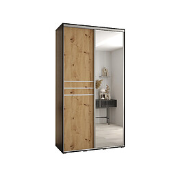 Abiks Meble Armoire Davos 11 À Portes Coulissantes 235,2/130/45 2 Portes