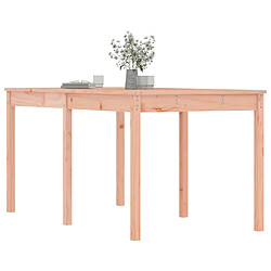 Avis vidaXL Table de jardin 159,5x82,5x76 cm bois massif de douglas