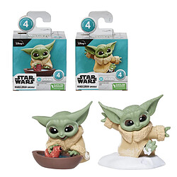 Hasbro Lot de 2 Figurines Grogu Ami têtard de Star Wars The Bounty Collection Series 4 Multicolore